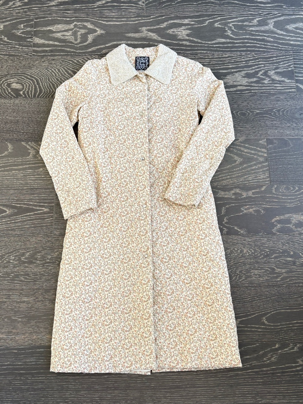 VTG 2001 CYNTHIA ROWLEY Quilted Overcoat